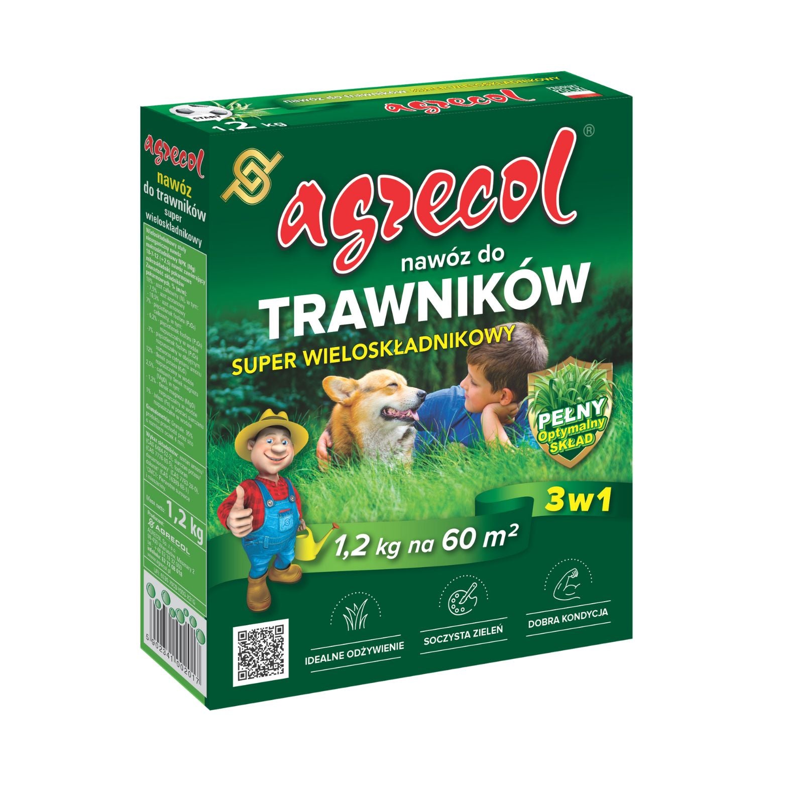 Nawóz do trawników super wieloskładnikowy