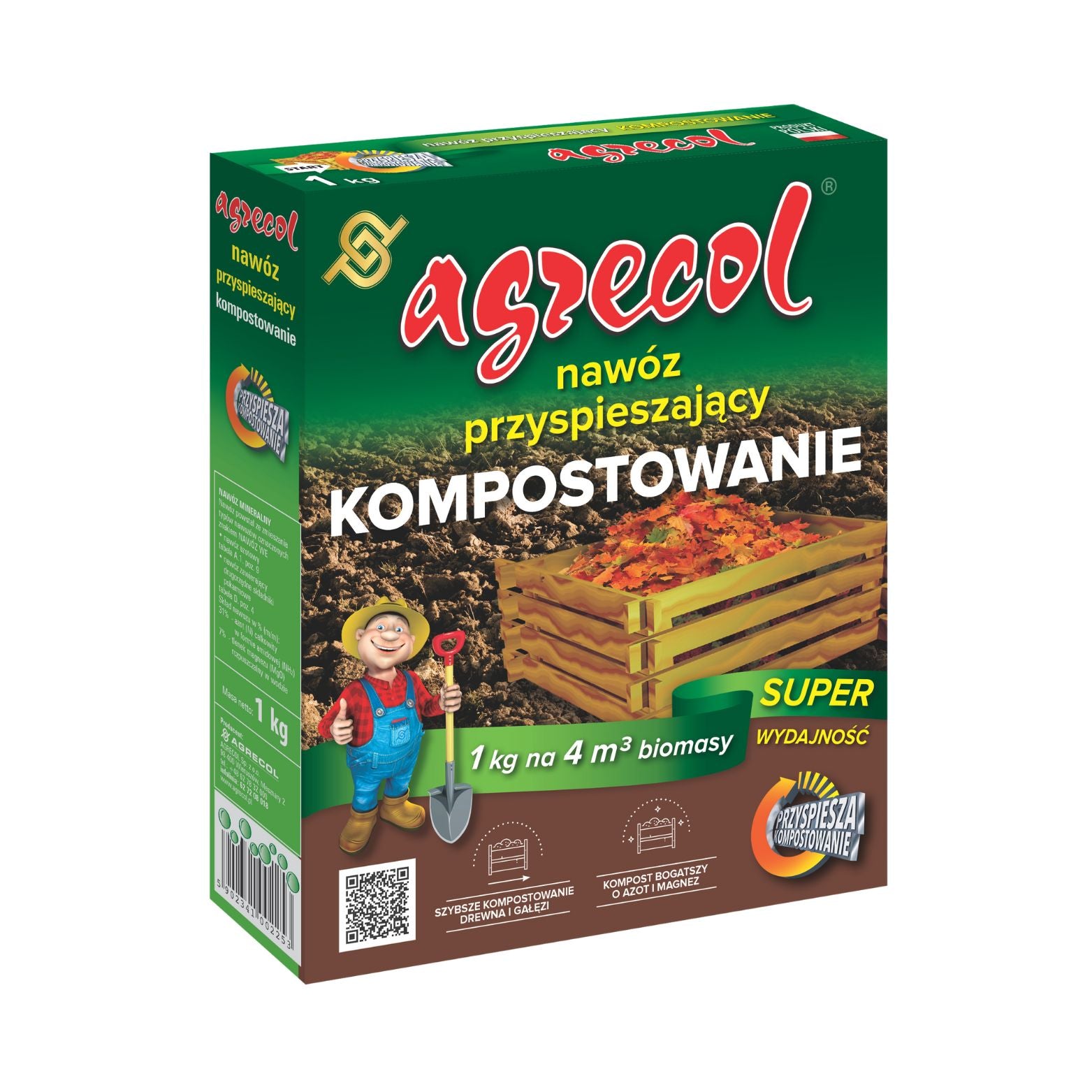 Nawóz przyśpieszający kompostowanie