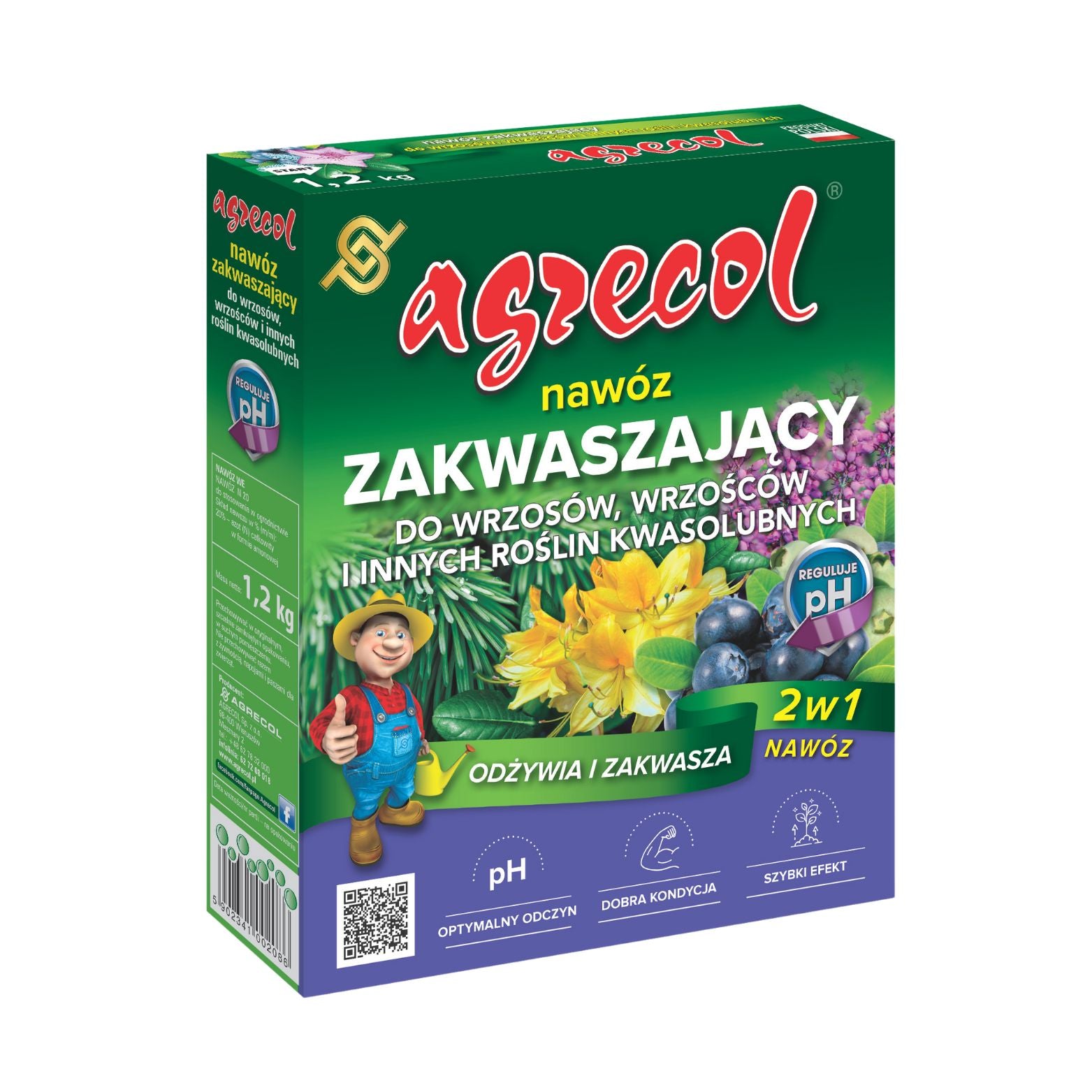 Nawóz zakwaszający do wrzosów i innych kwasolubnych