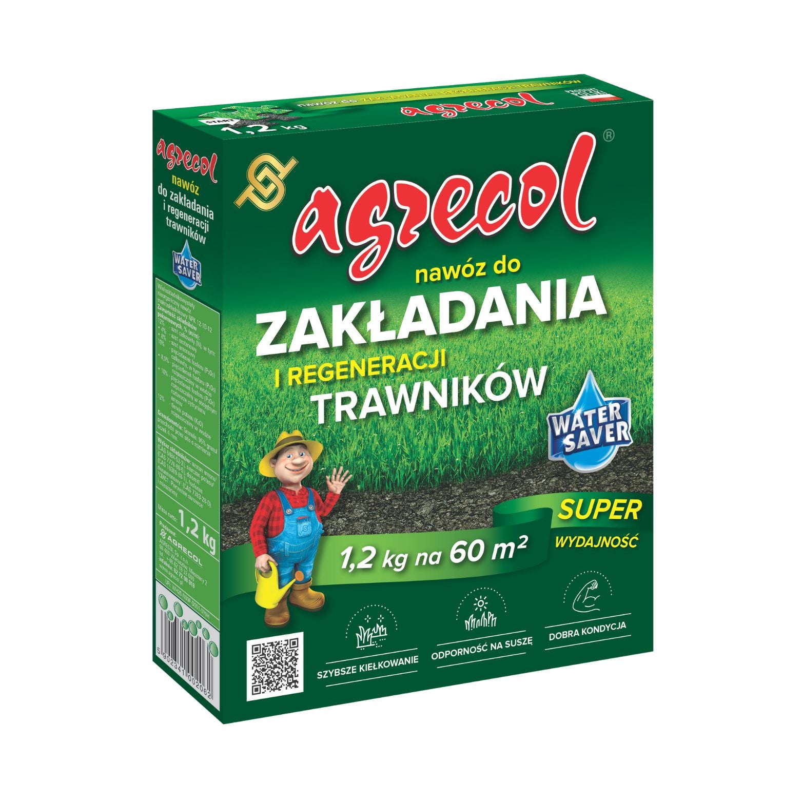 Nawóz do zakładania i regeneracji trawników