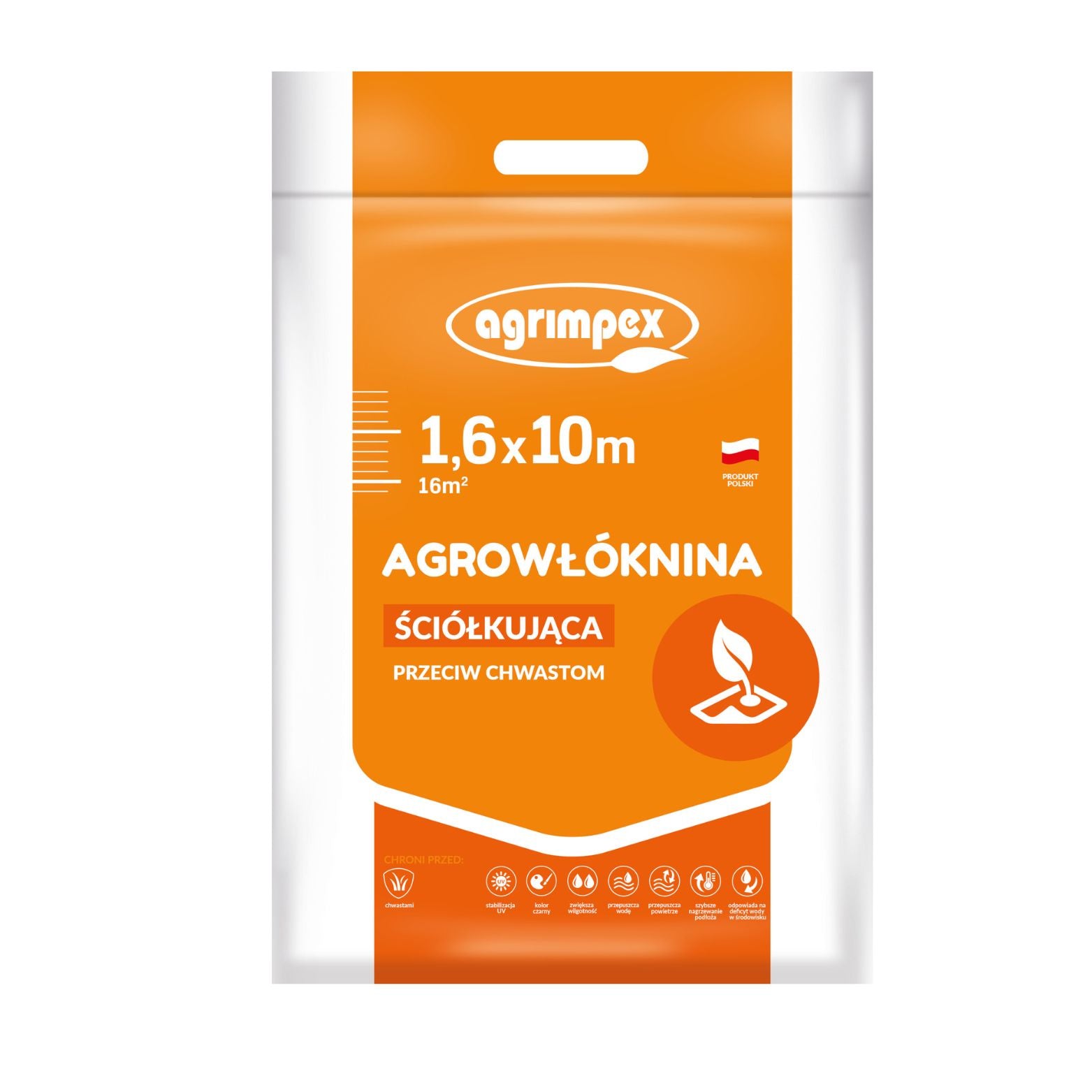 Agrowłóknina ściółkująca przeciw chwastom