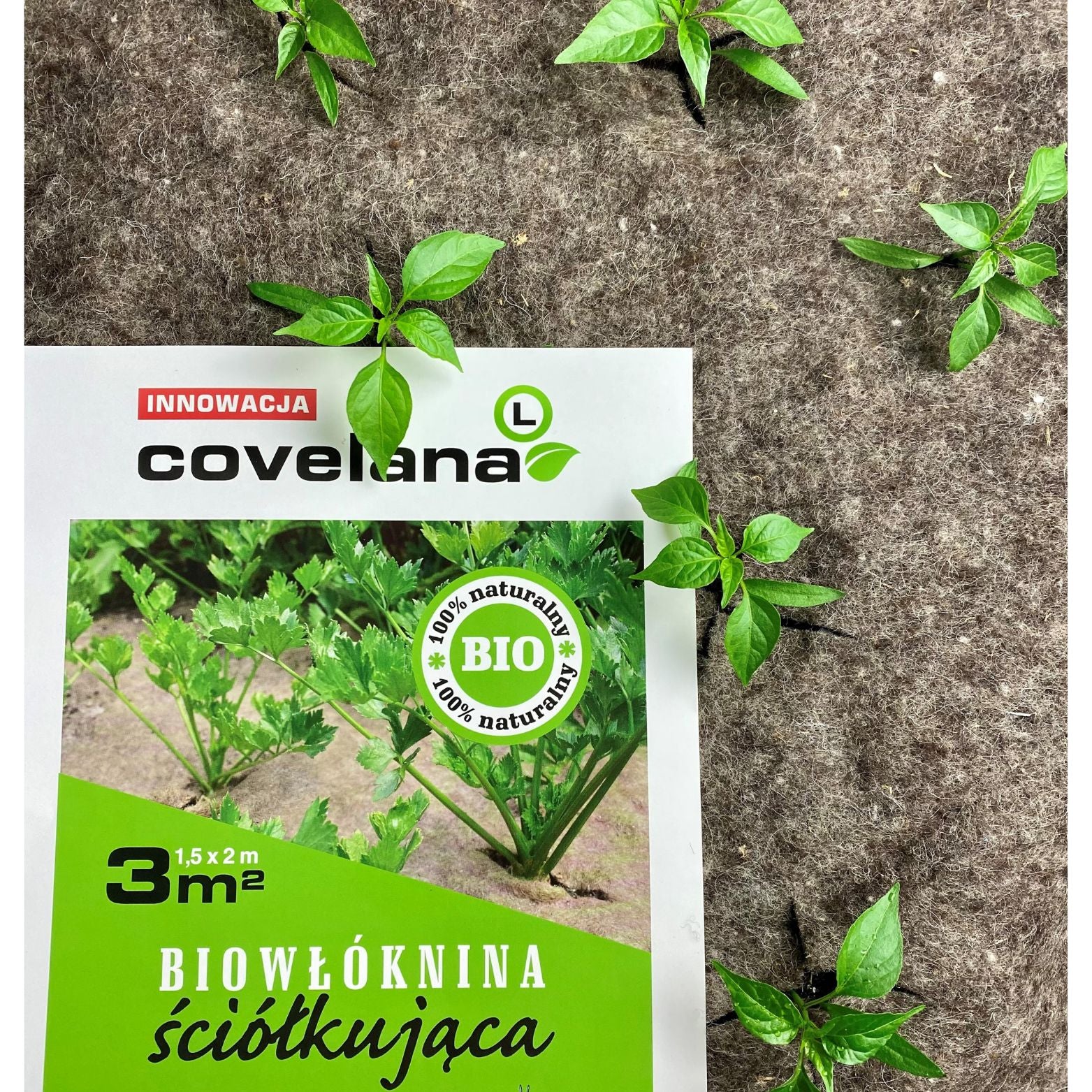 Biowłóknina ściółkująca Covelana