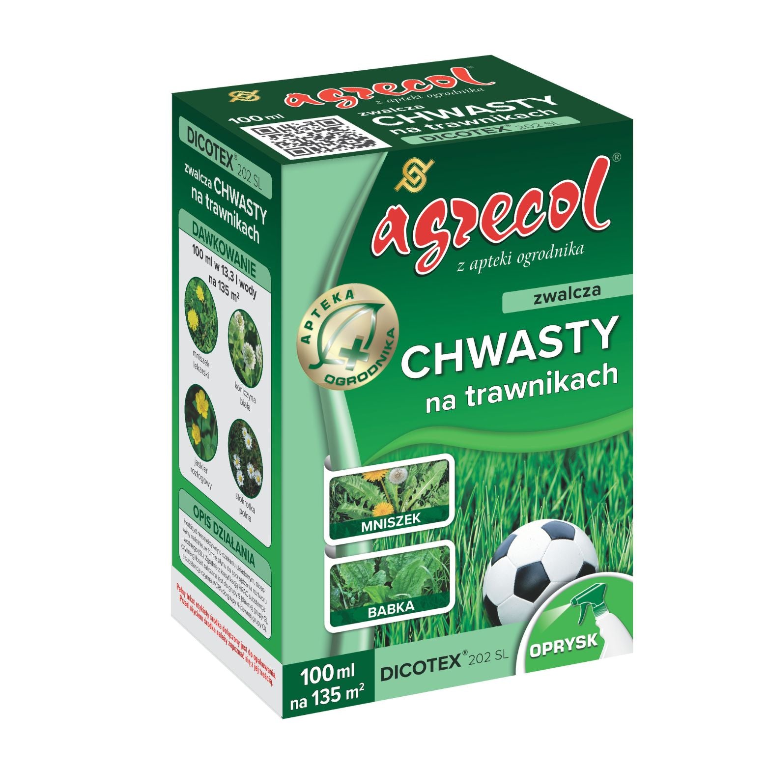 DICOTEX 202SL zwalcza chwasty na trawnikach