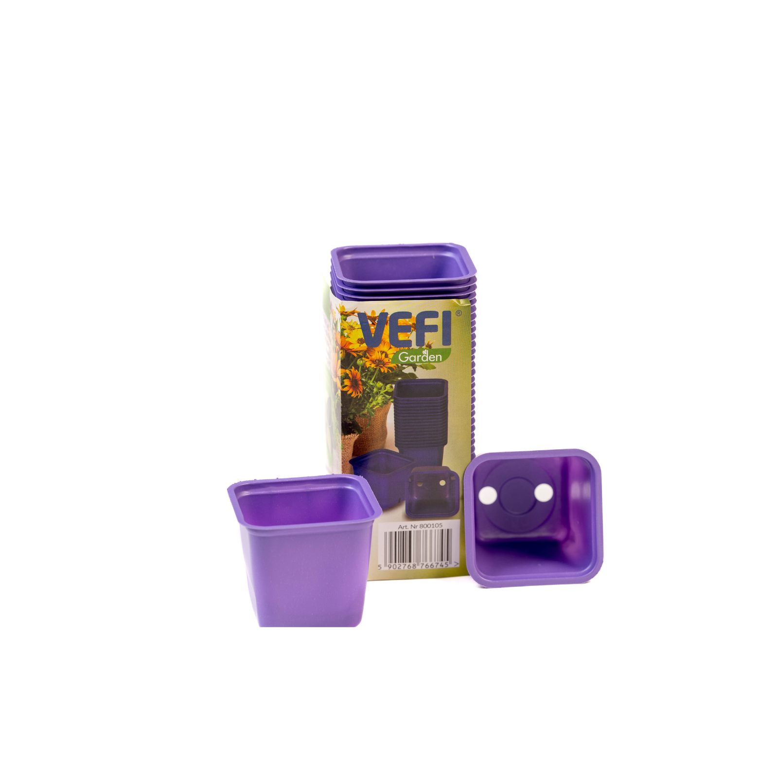 DONICZKA KWADRATOWA 6cm 30szt