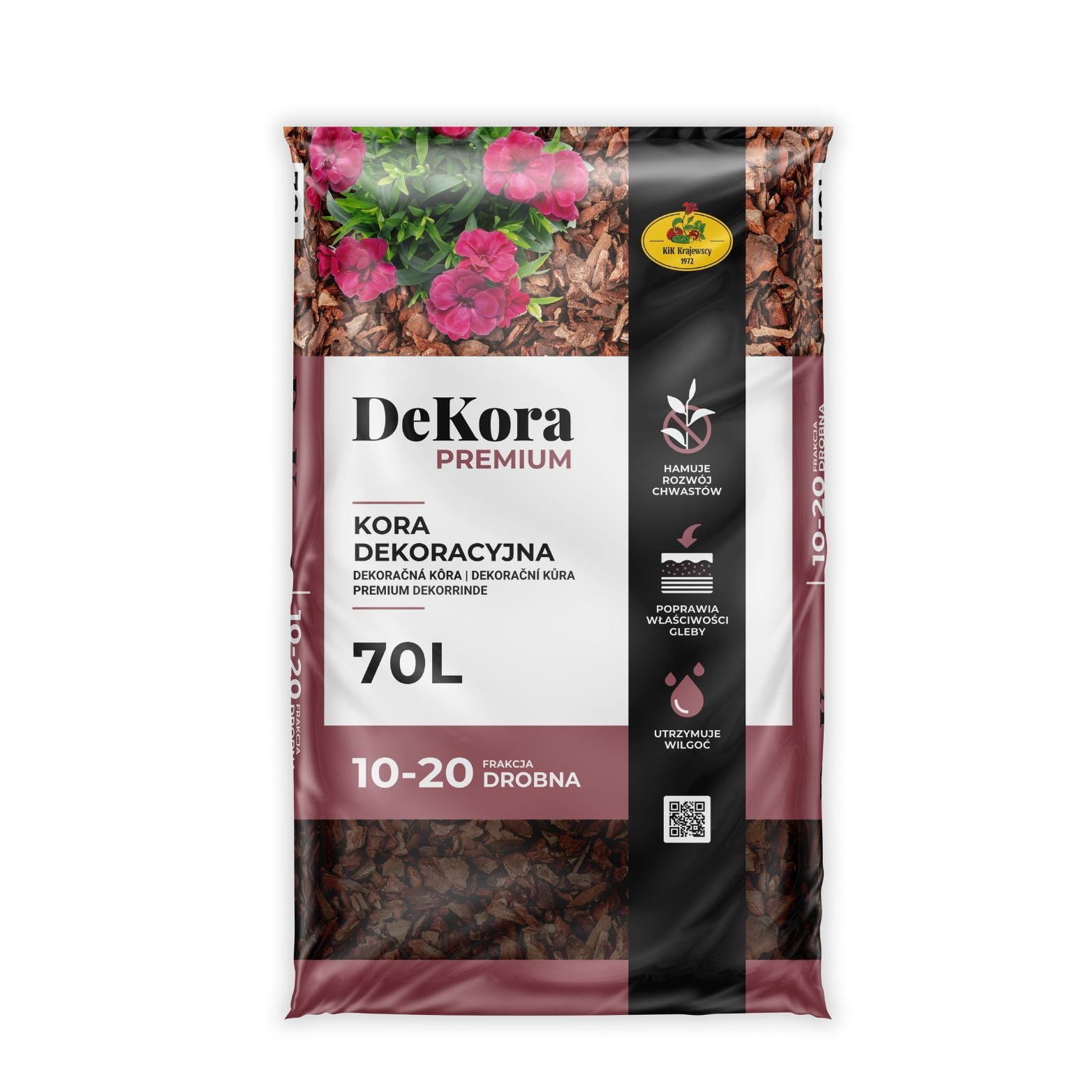 Kora dekoracyjna - frakcja drobna