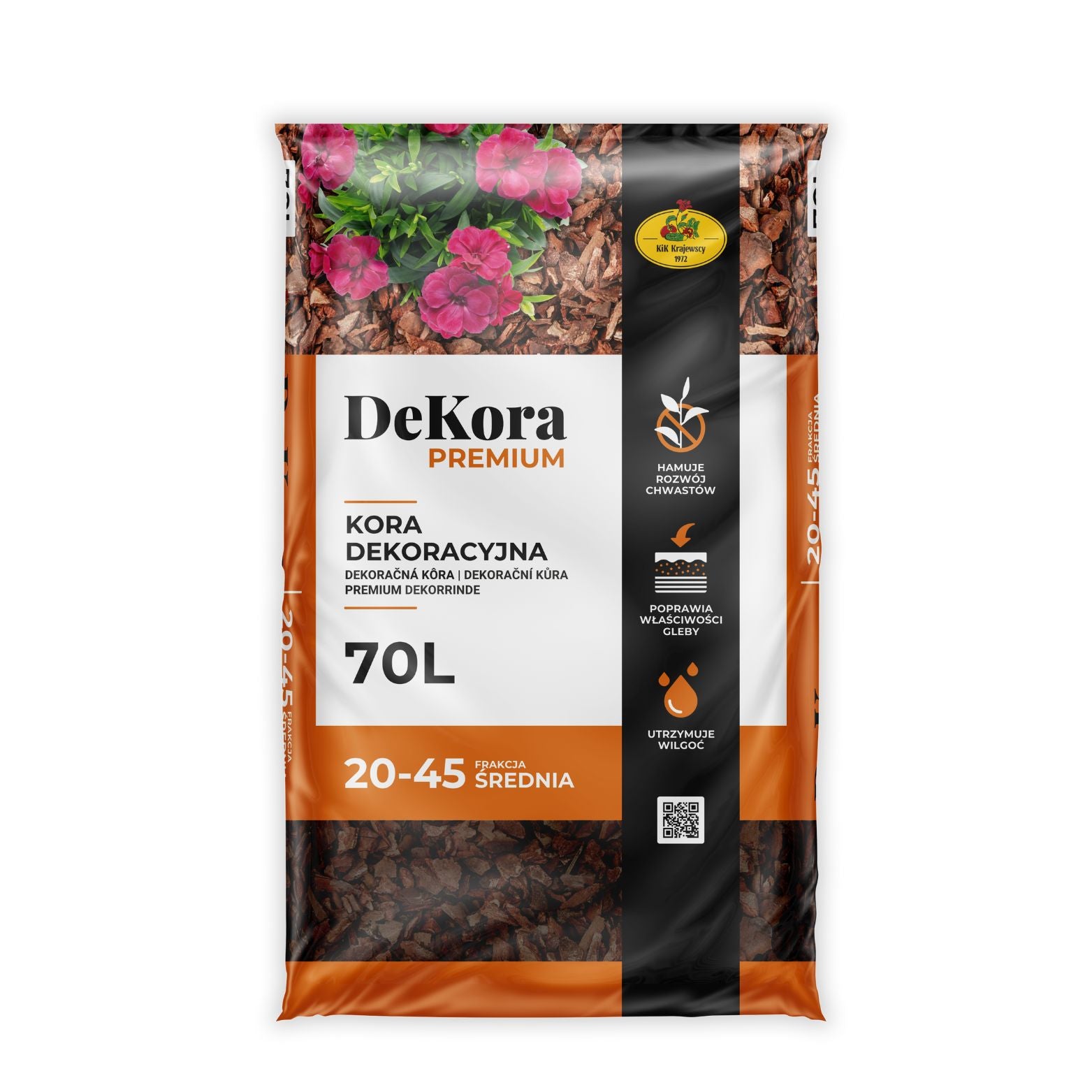 Kora dekoracyjna - frakcja średnia