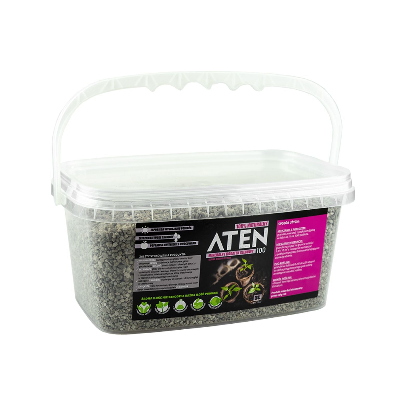 MINERALNY dodatek glebowy Aten 100