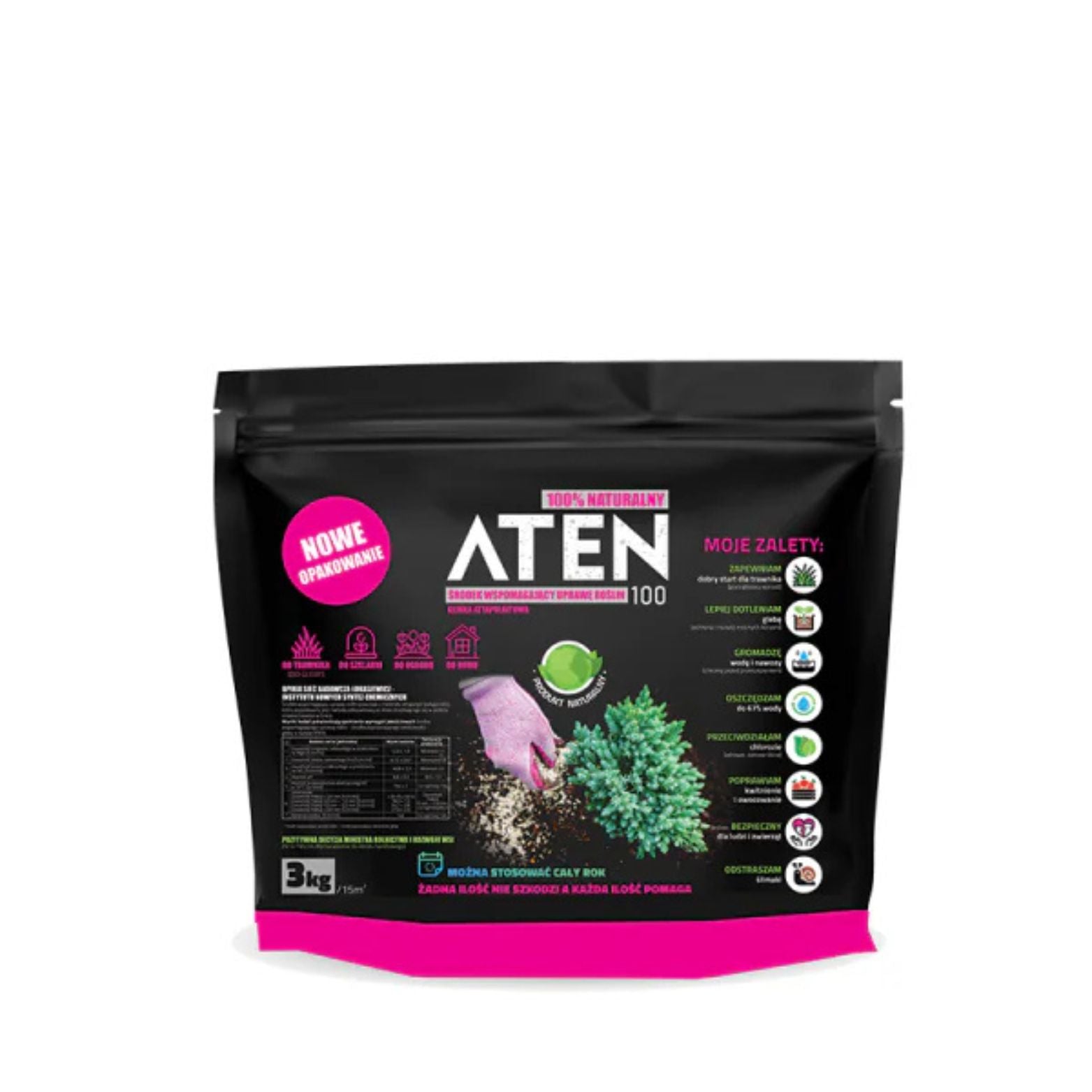 MINERALNY dodatek glebowy Aten 100