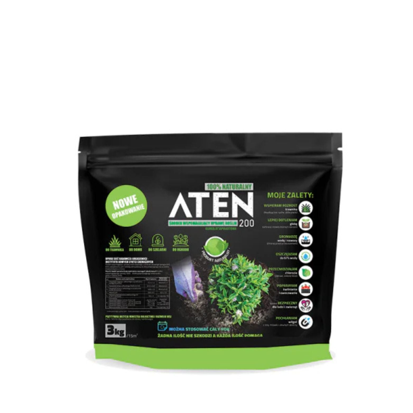 MINERALNY dodatek glebowy Aten 200