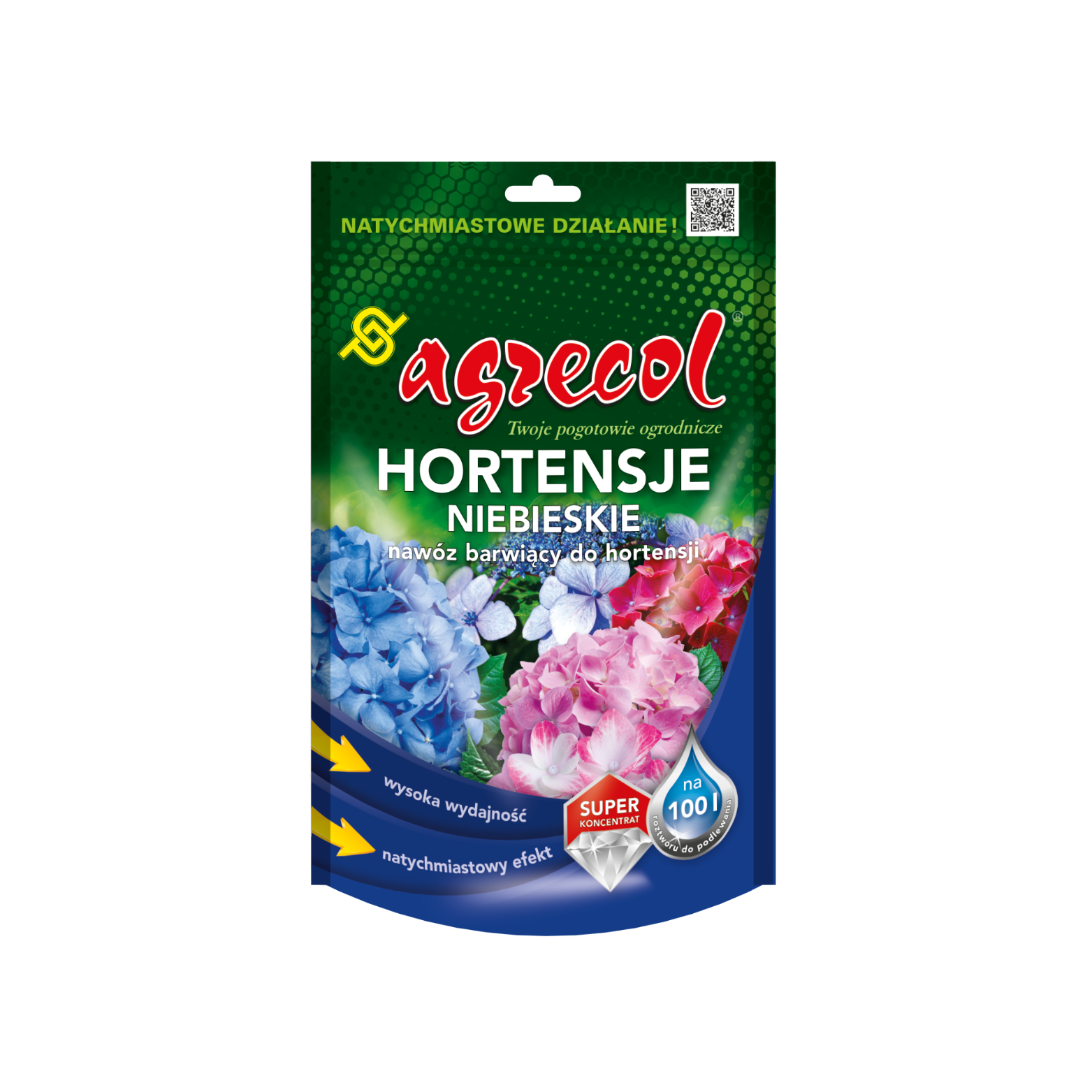 NAWÓZ do hortensji niebieskich