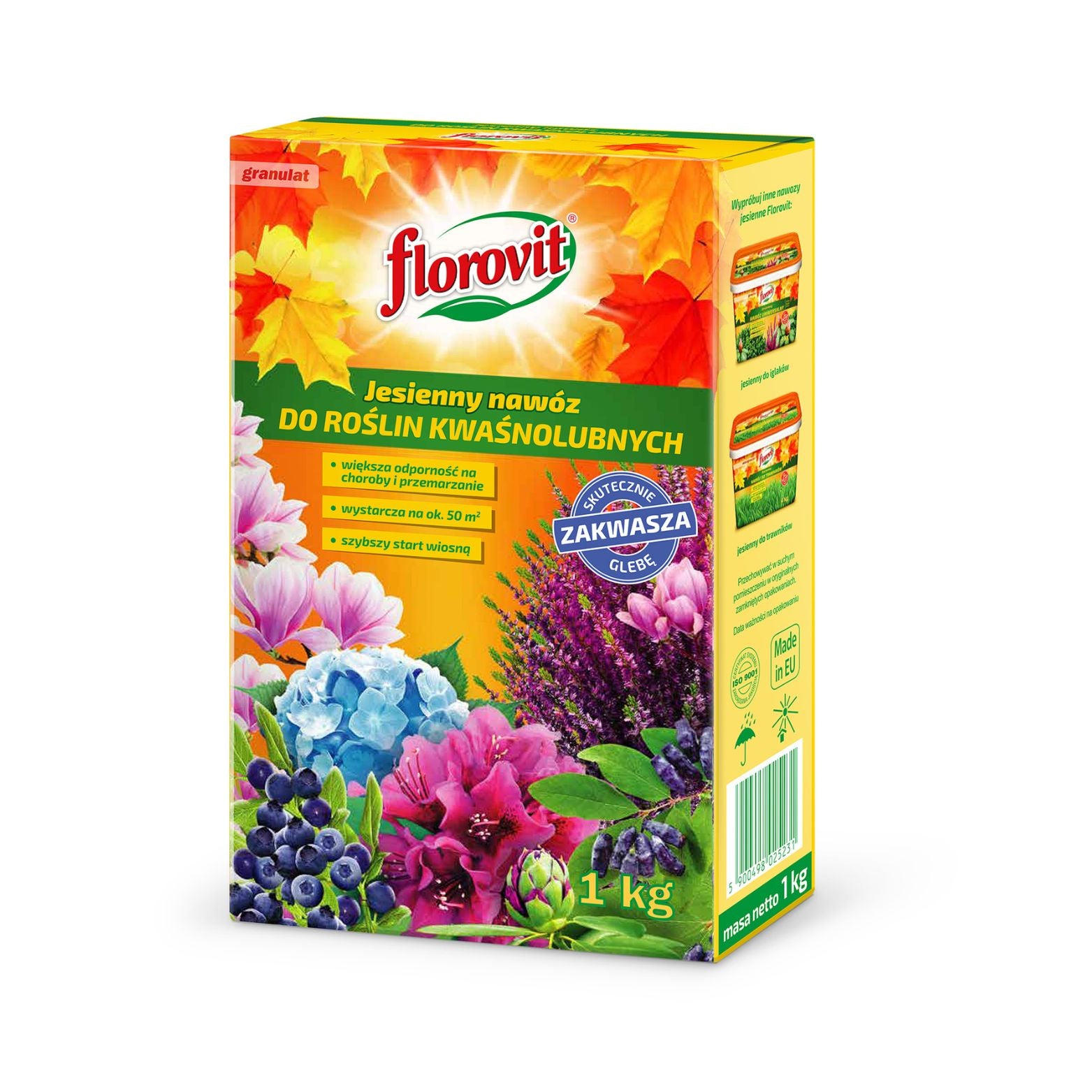 Nawóz jesienny do roślin kwaśnolubnych 
