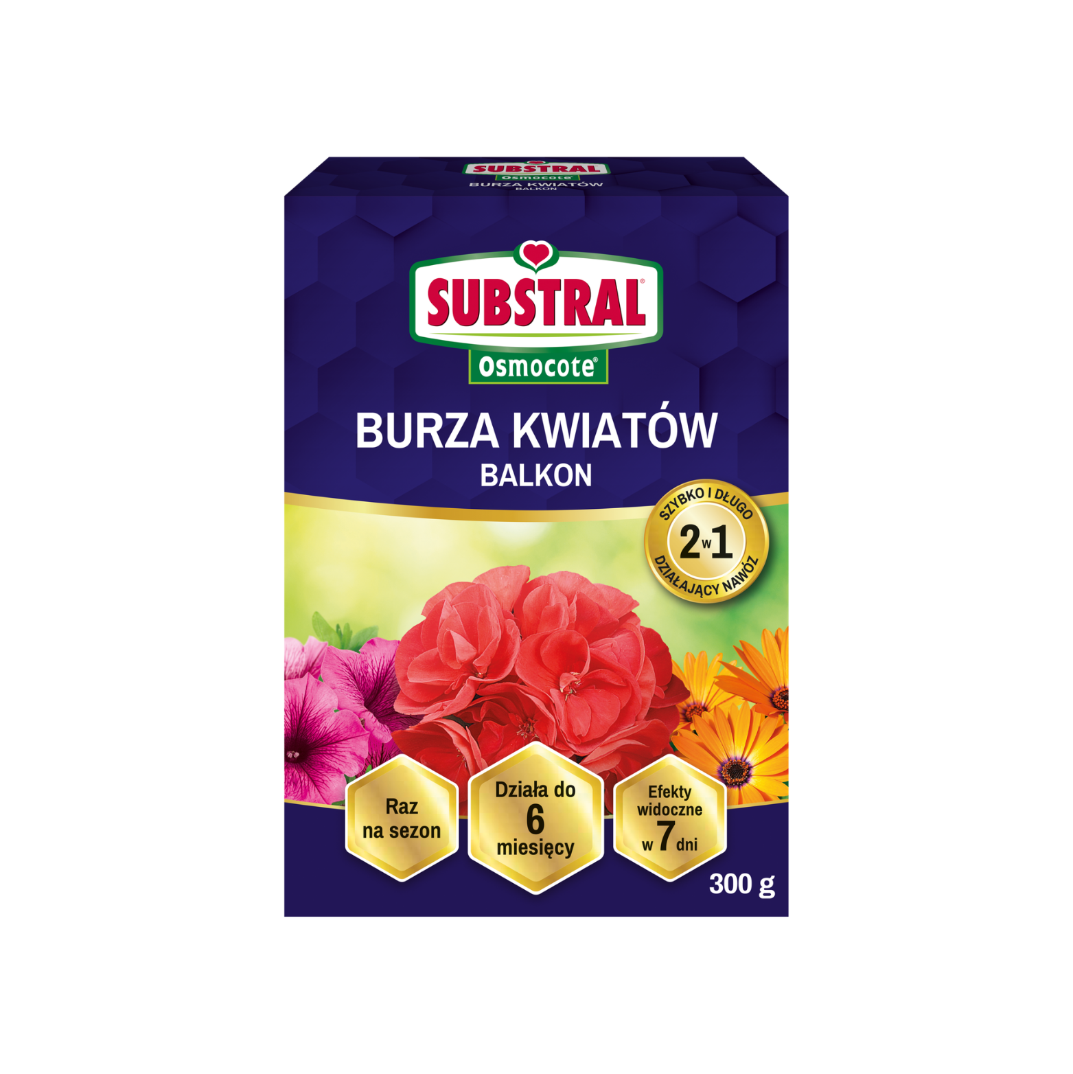 Nawóz Burza Kwiatów 2w1