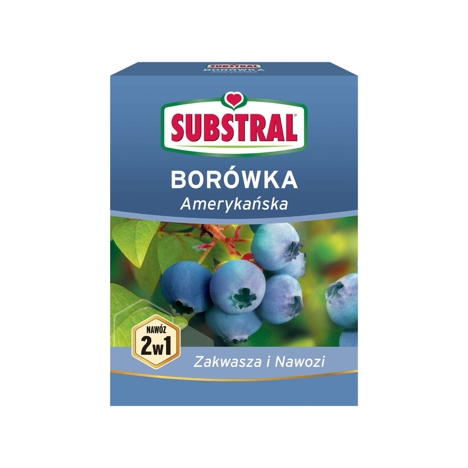 Nawóz do borówki 2w1