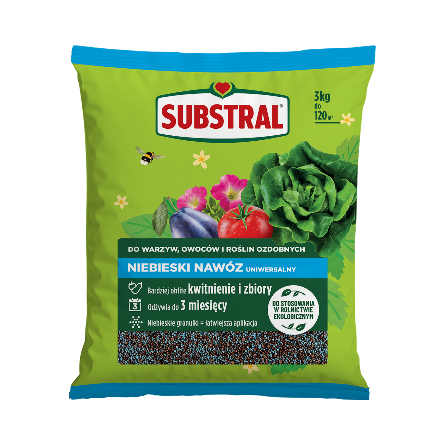 Niebieski Uniwersalny Nawóz