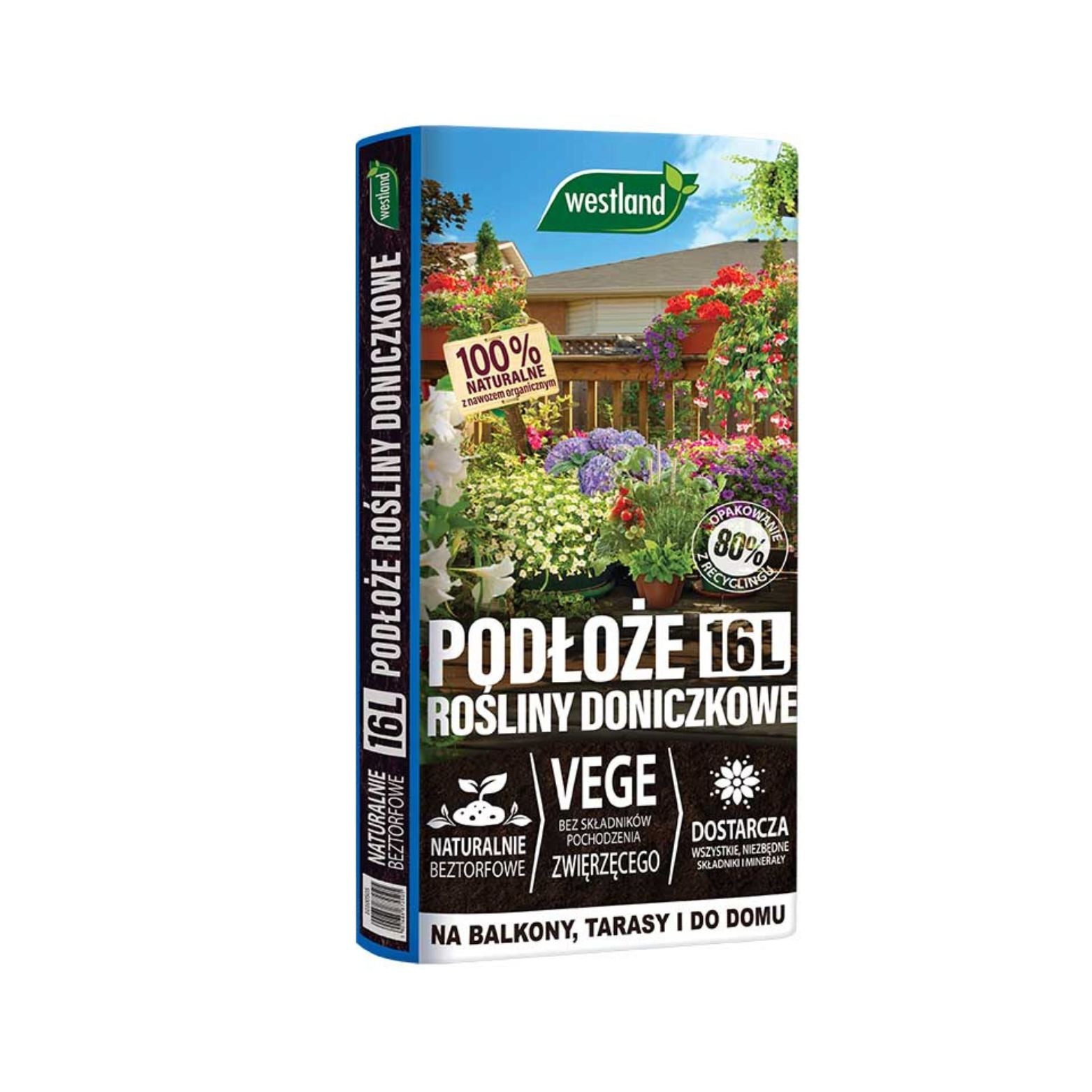 PODŁOŻE do kwiatów domowych bez torfu