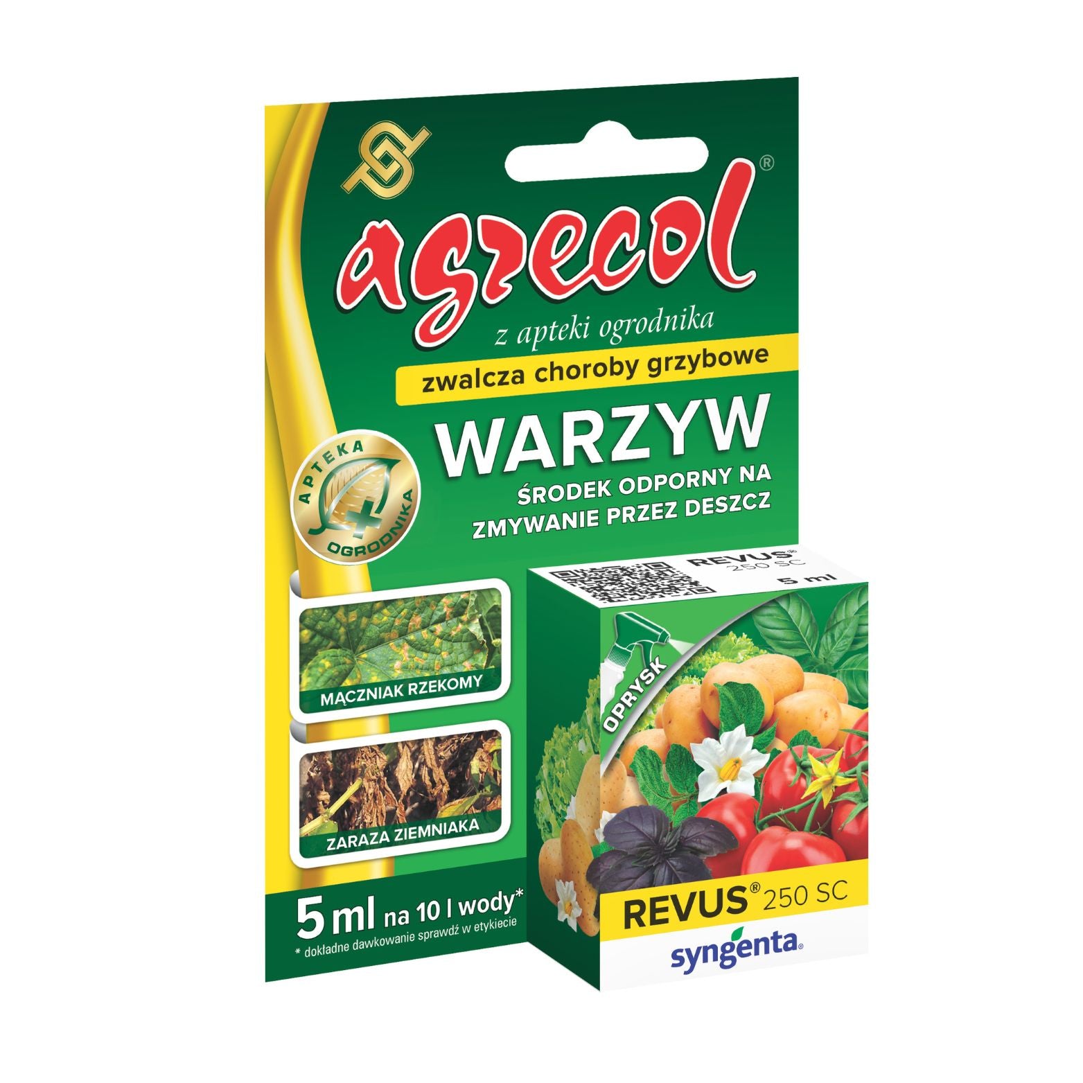 REVUS 250 sc zwalcza choroby warzyw 