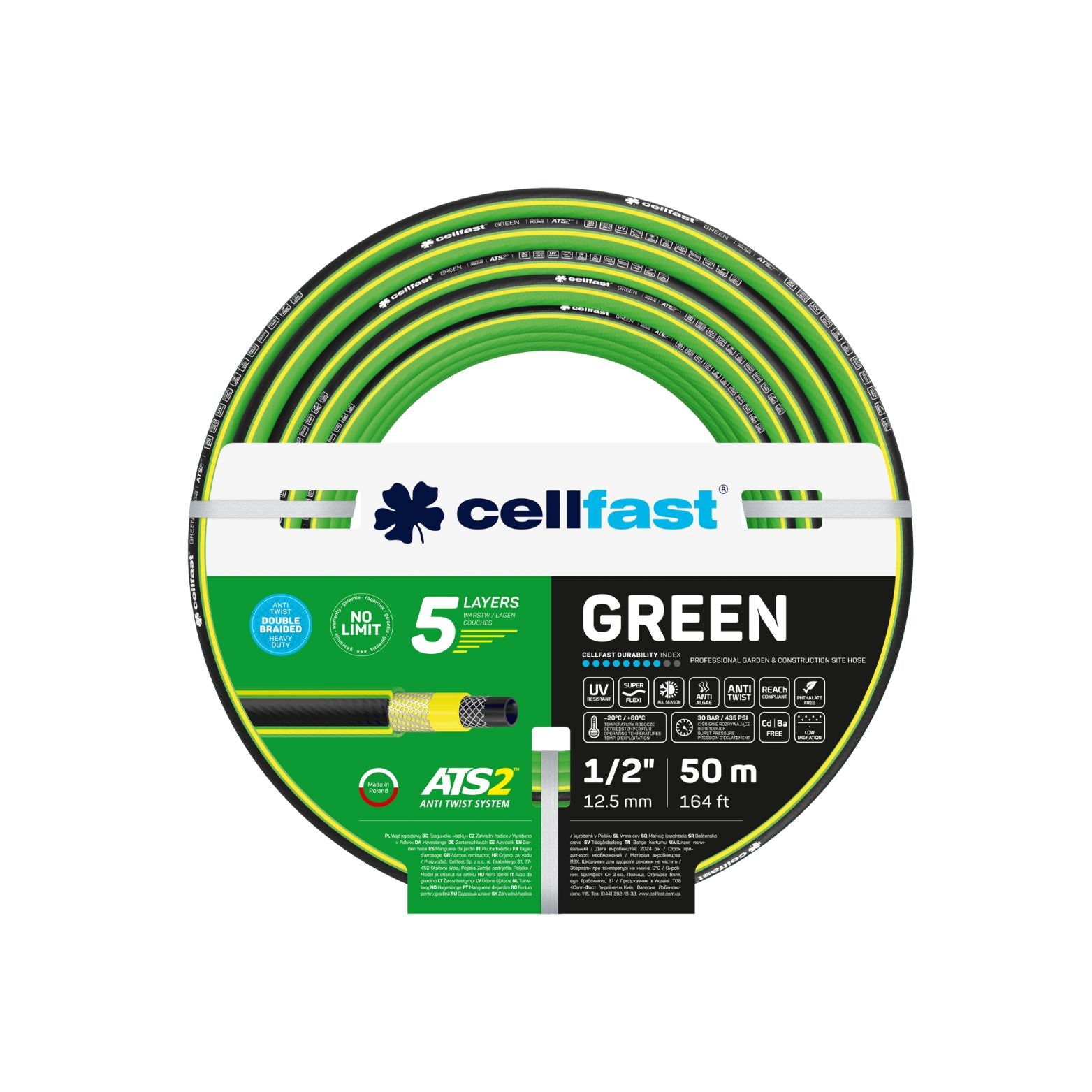 WĄŻ OGRODOWY Green Celfast