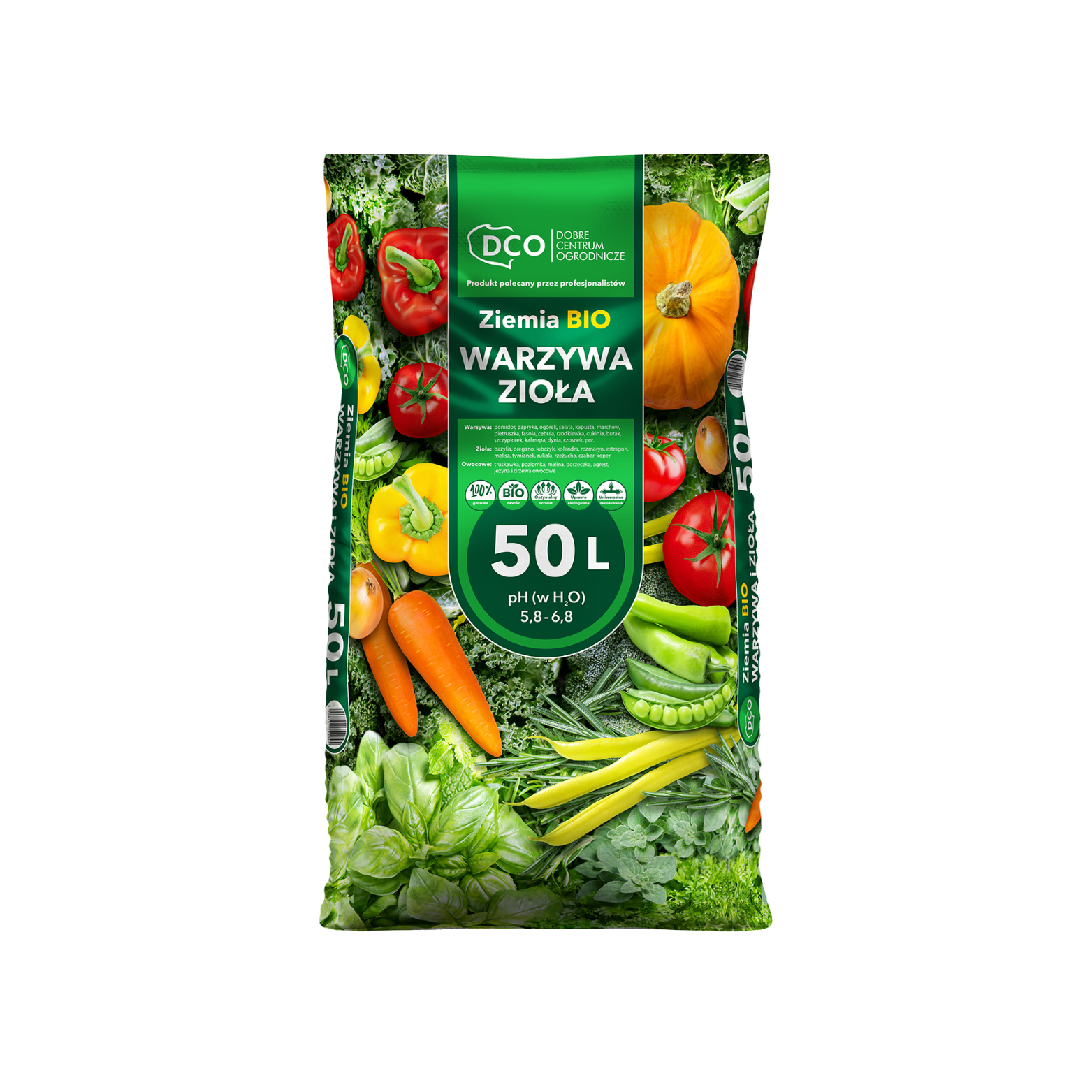 Ziemia BIO do warzyw i ziół DCO