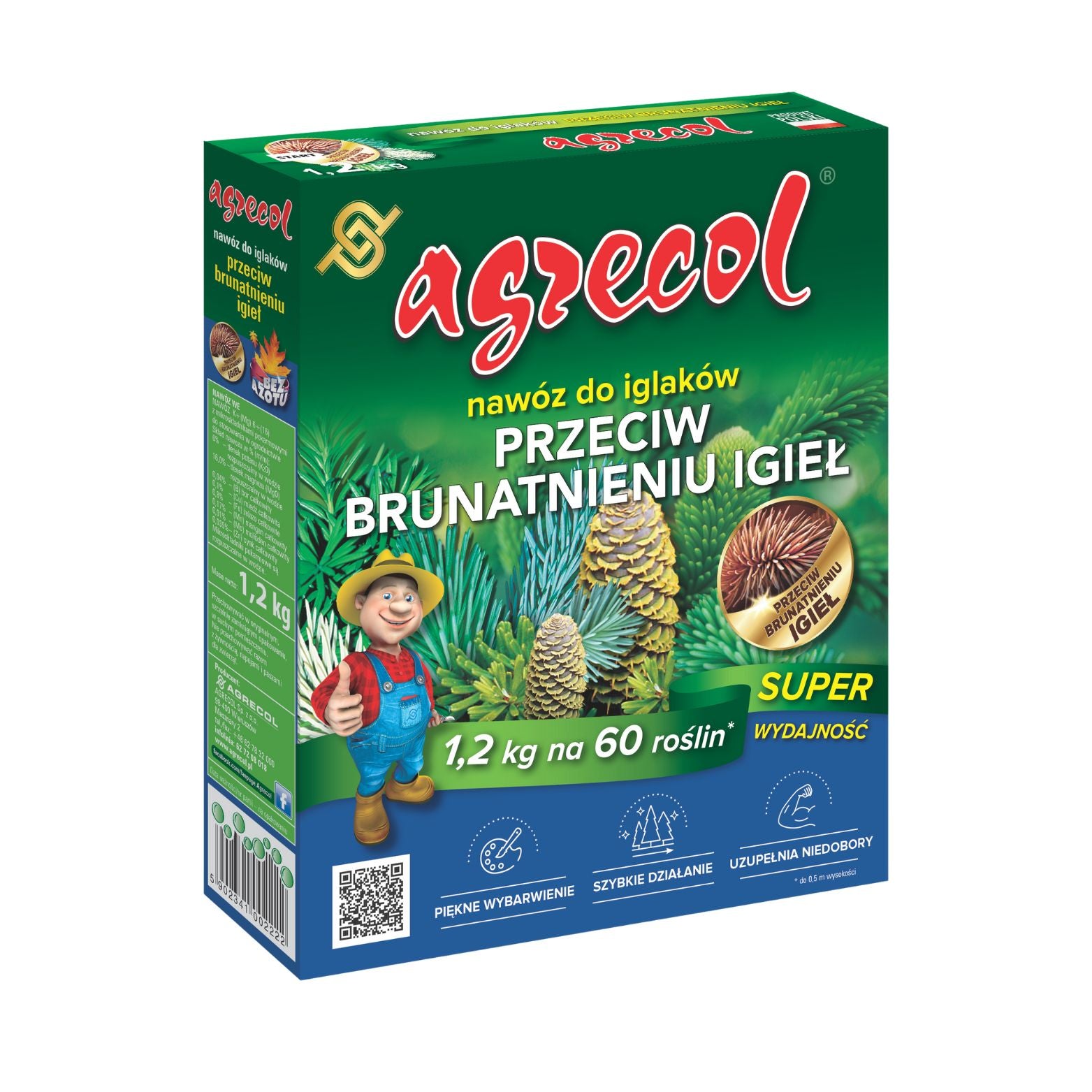 Nawóz do iglaków przeciw brunatnieniu igieł