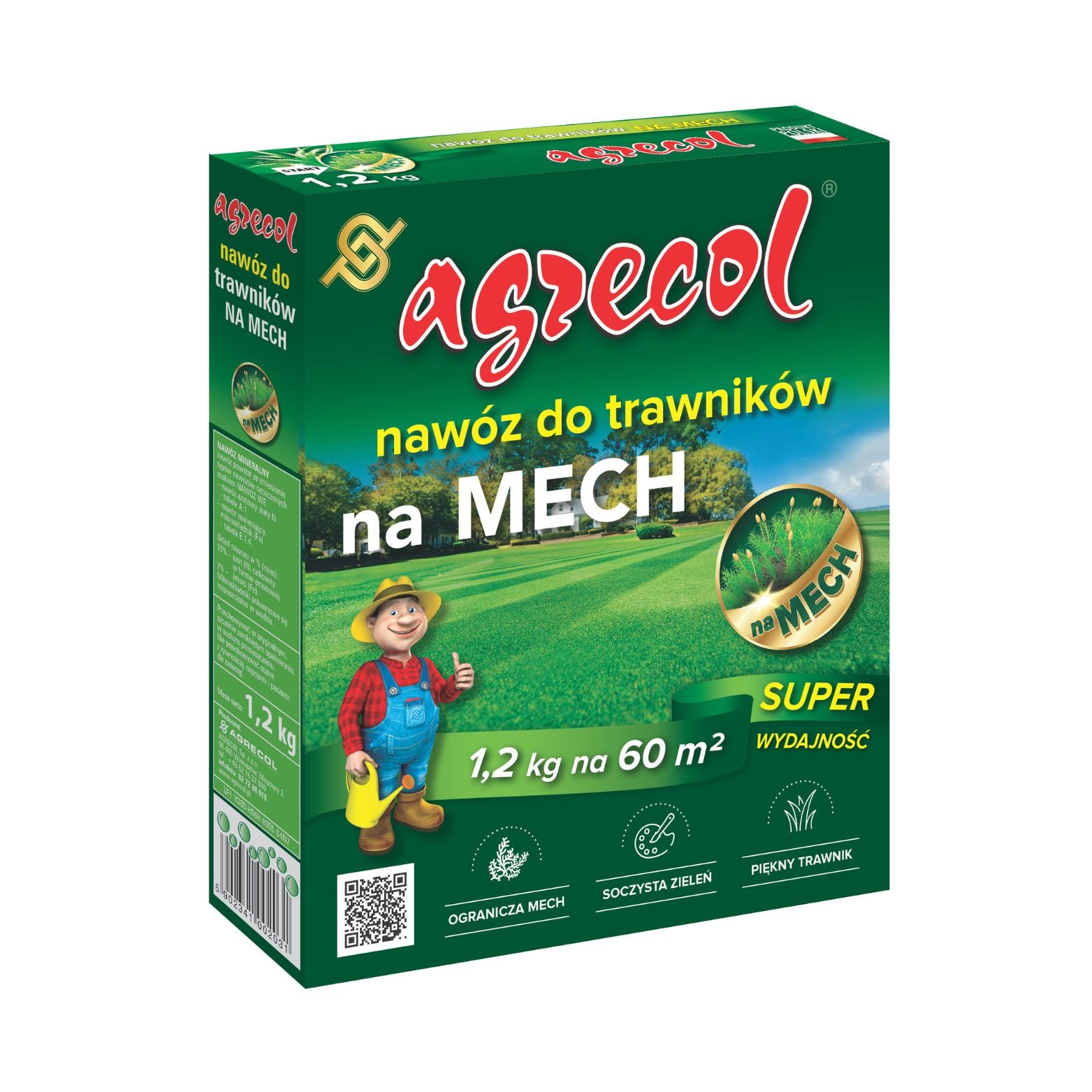 Nawóz do trawników z mchem