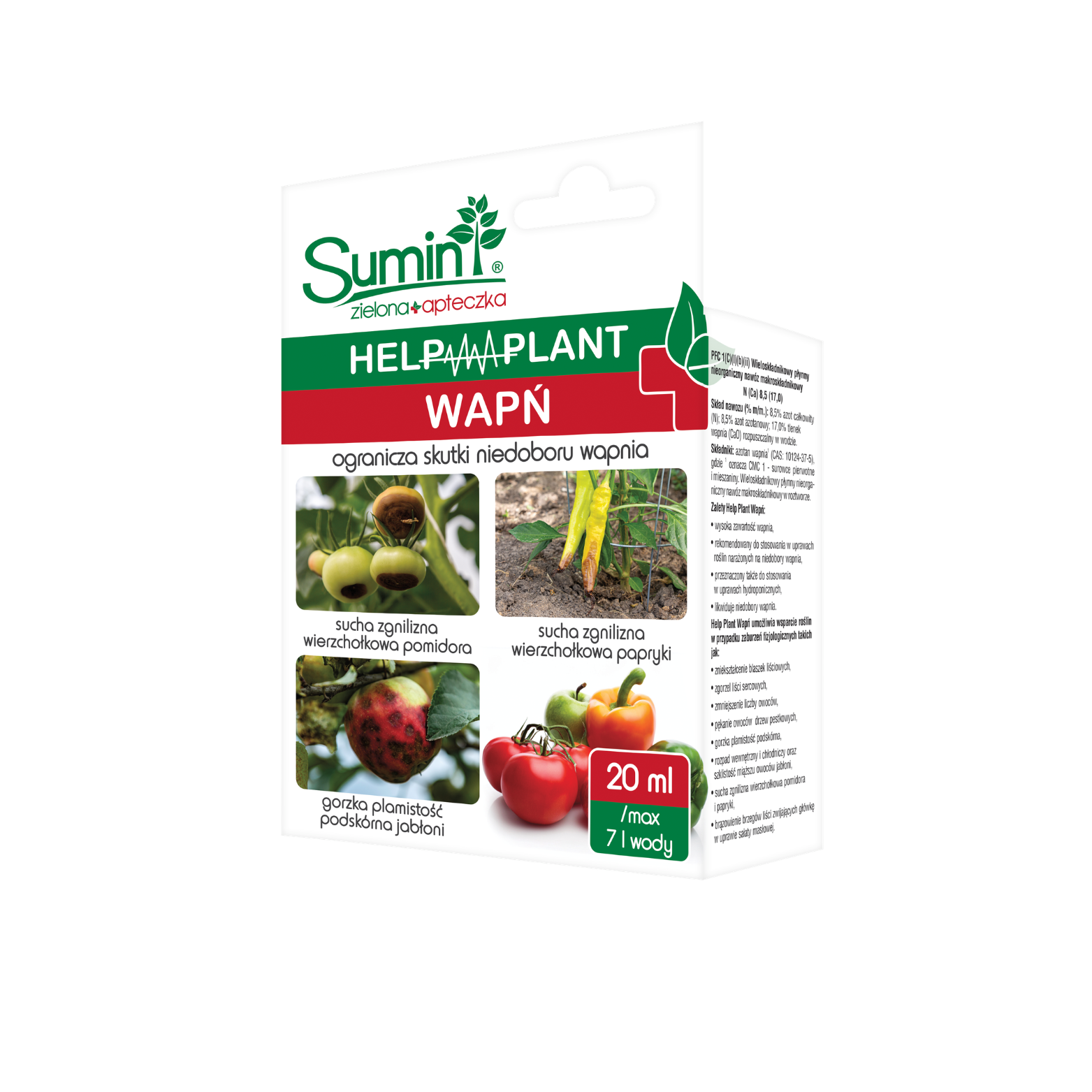 Help Plant Wapń Sumin Zielona Apteka
