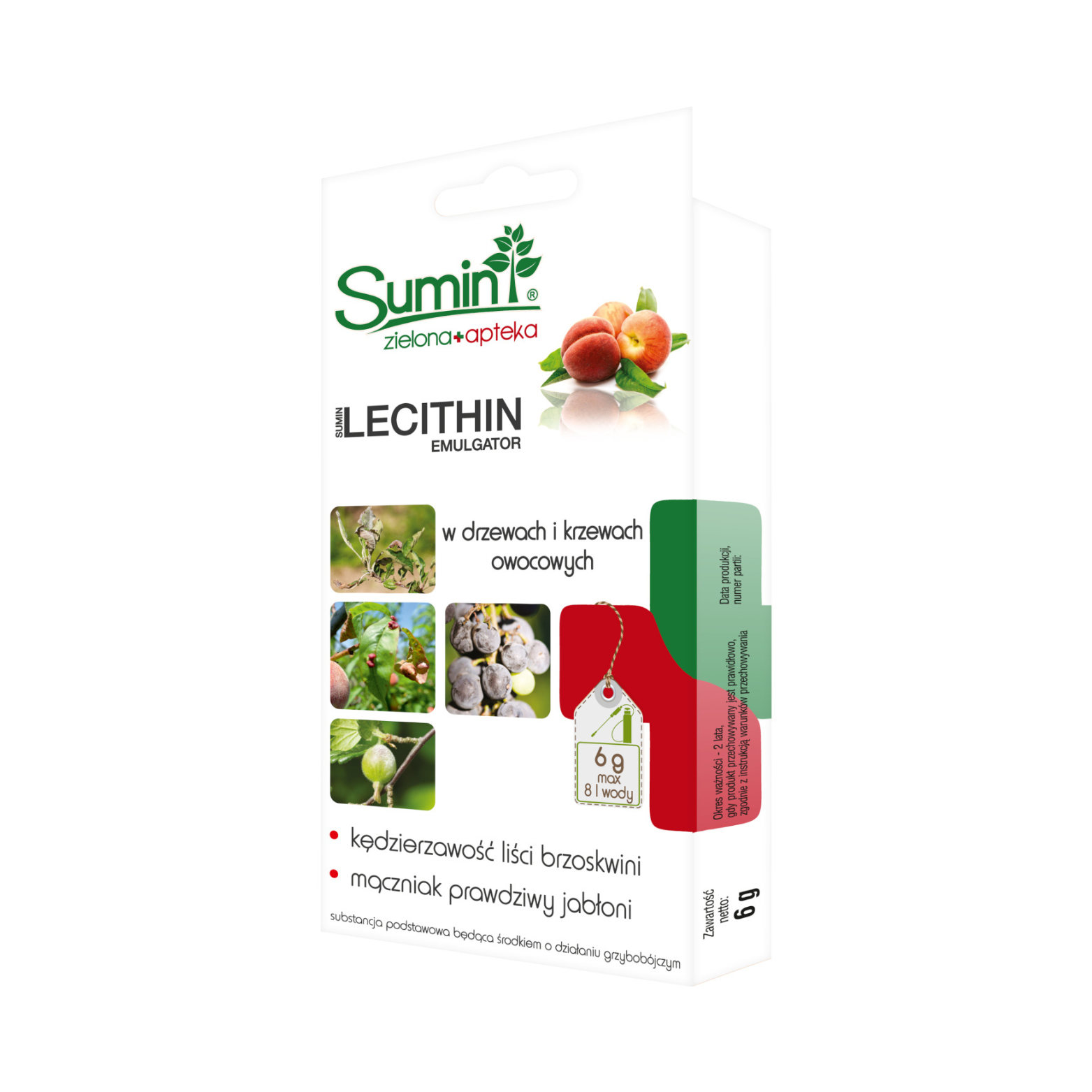 Lecithin drzewa i krzewy owocowe