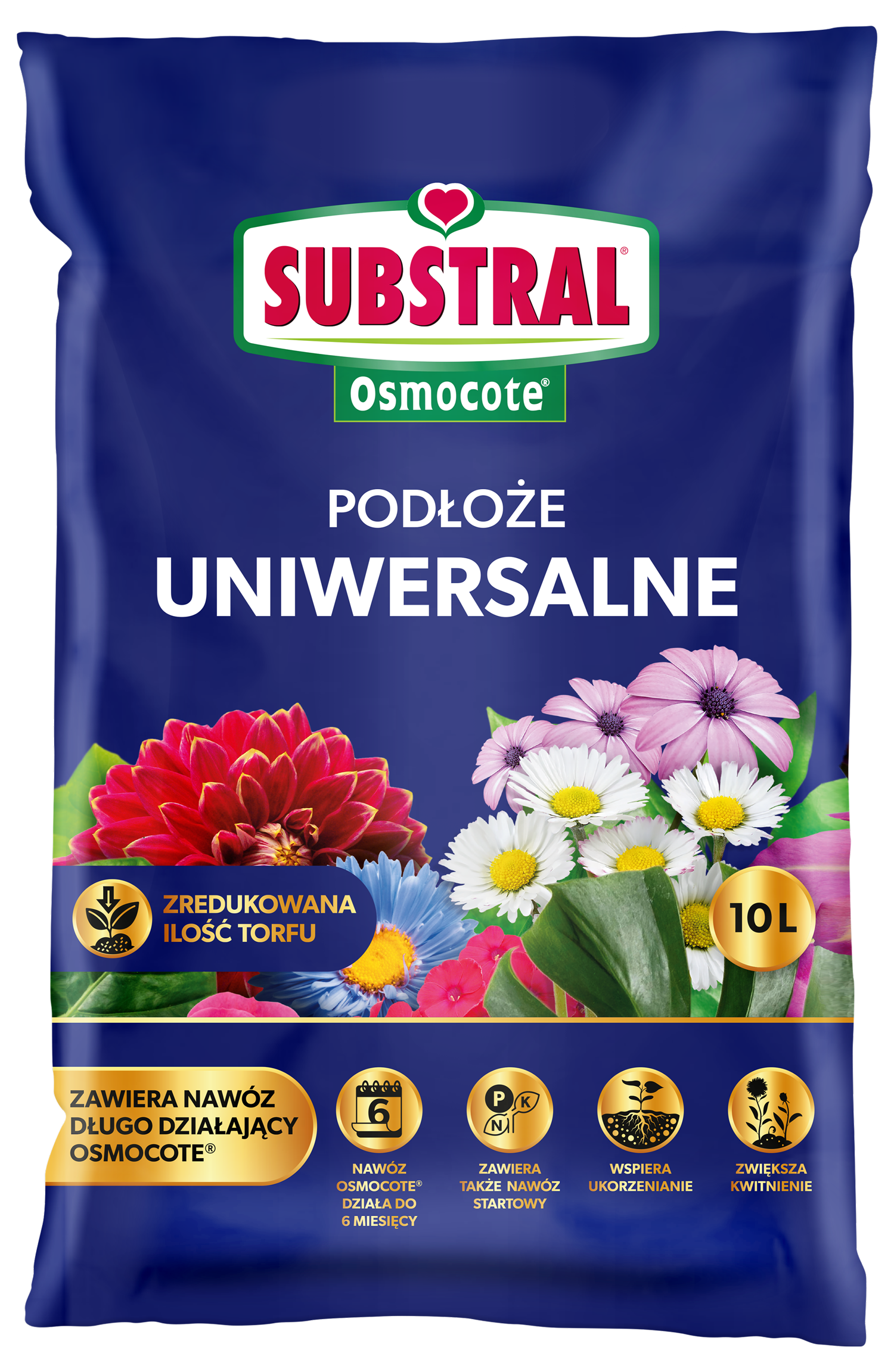podłoże uniwersalne osmocote 10l