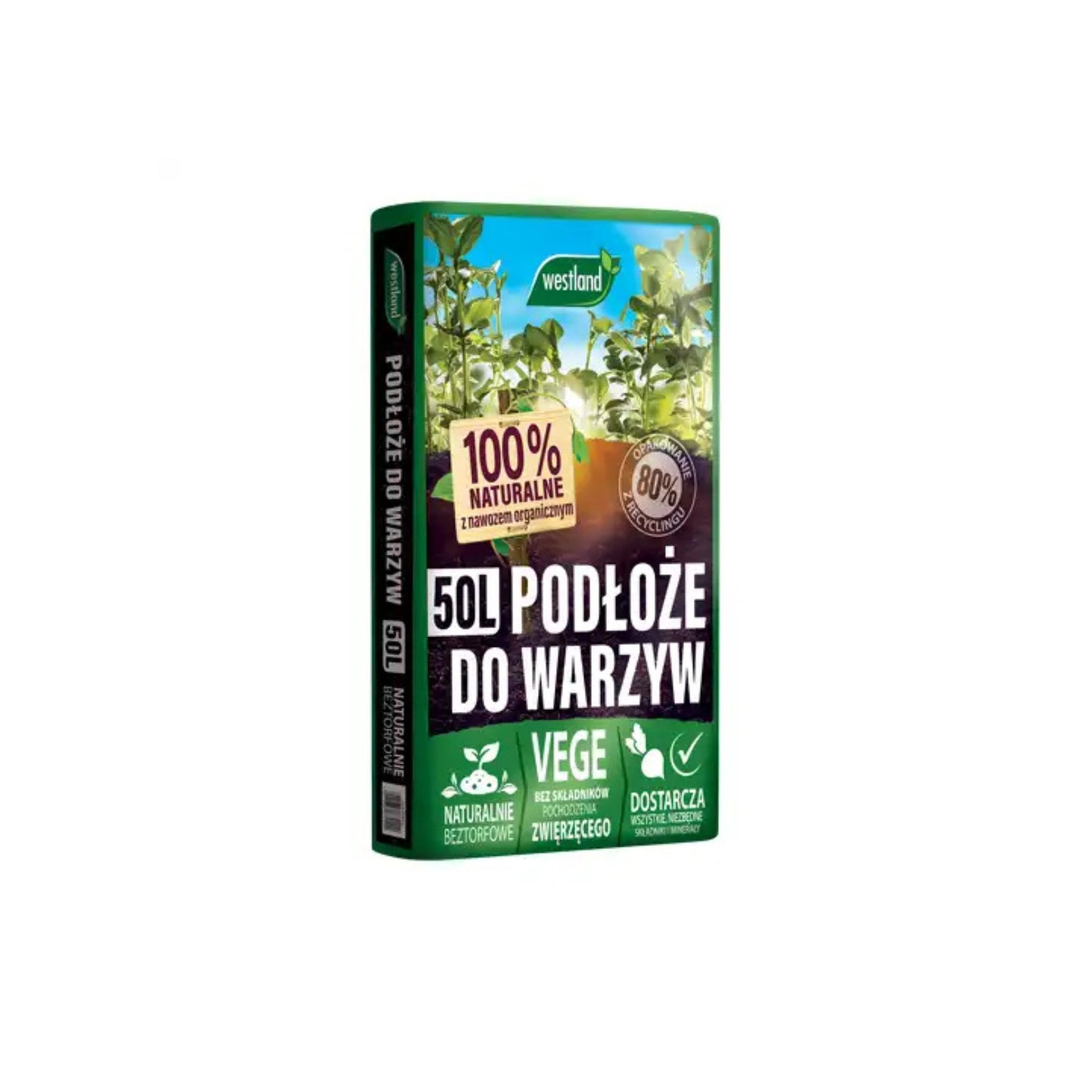 Podłoże do warzyw beztorfowe